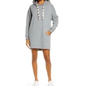 UGG Women's Aderyn Hoodie Dress grey gray small NEW WITH TAGS